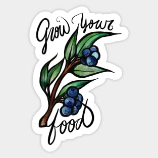 Grow your Food Sticker